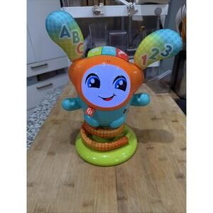 Fisher-Price DJ Bouncin Beats Interactive Musical Learning Toy Lights Bouncing *